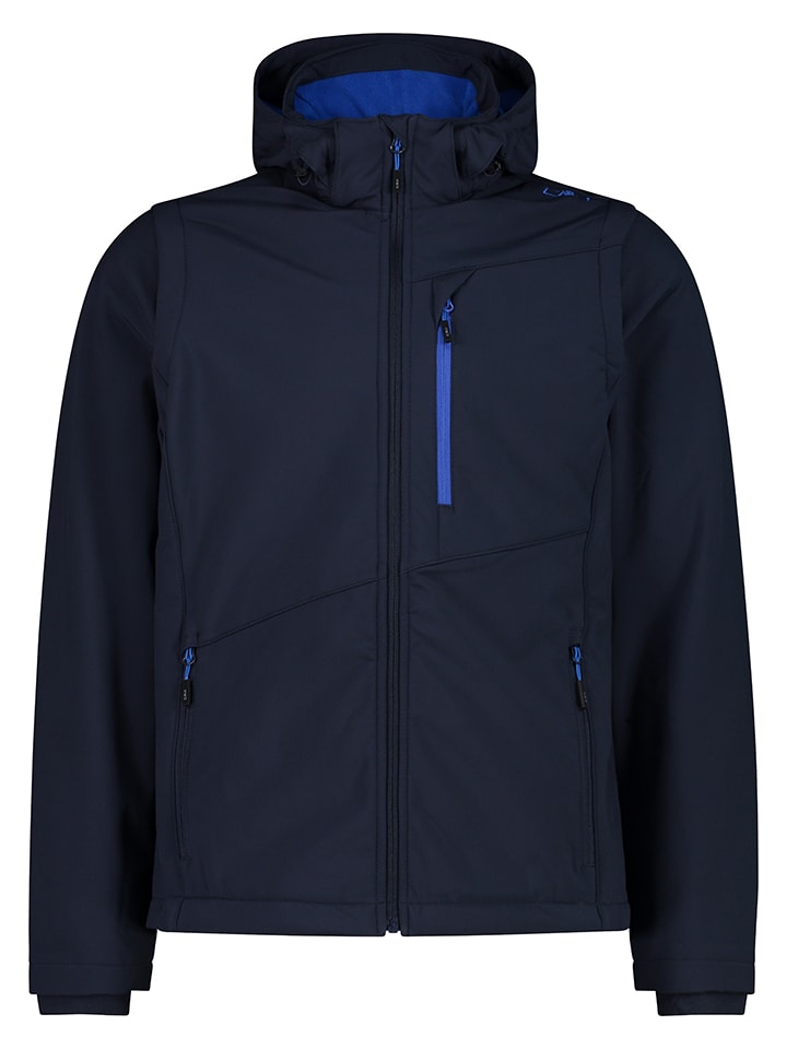 

Темно-синяя куртка софтшелл CMP