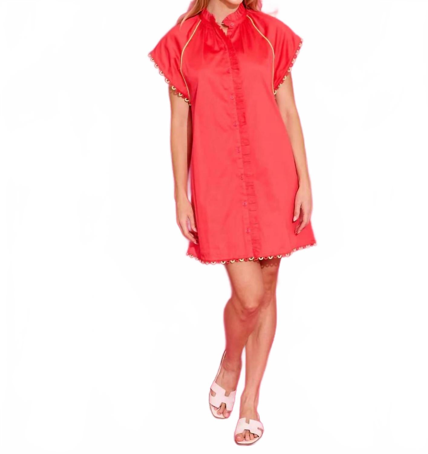 

Мини-платье Margot в цвете "солнечный всплеск" Alden Adair, Sunburst