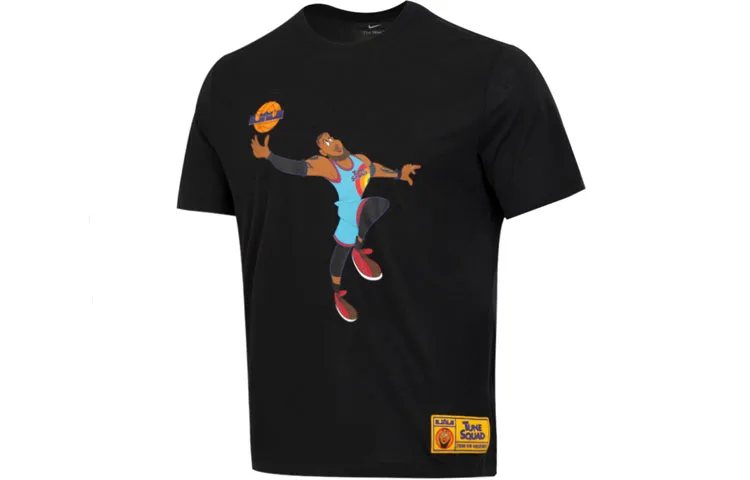 Футболка баскетбольная dri-fit Lebron Space Jam A New Legacy Nike, черный