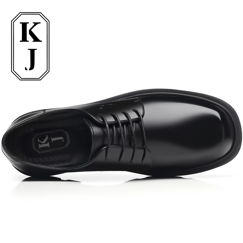 Мужские повседневные туфли KJ-518 черные, цвет KJ-518 Black — фото 2