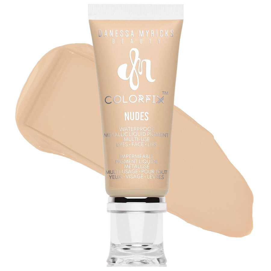 

Colorfix - многофункциональный водостойкий жидкий пигмент для глаз, щек и губ. Danessa Myricks Beauty, 0.34 oz /10 mL, Nude 4