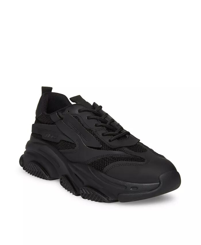 

Мужские кроссовки Possess на шнуровке Steve Madden, черный