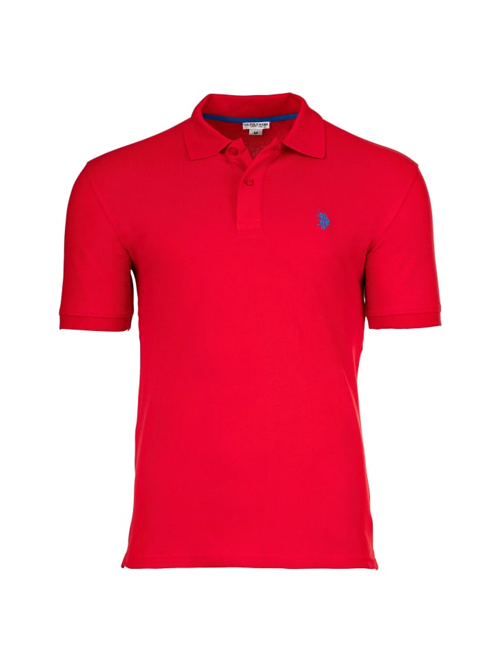 

Футболка поло U.S. Polo Assn., красный