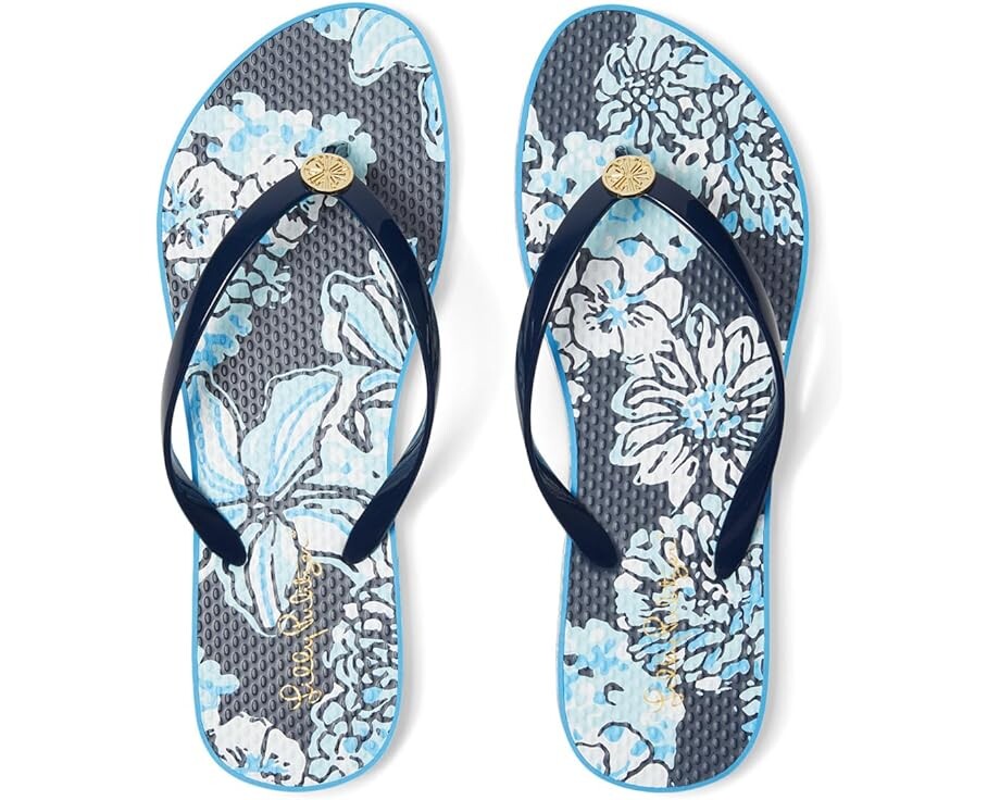 

Сандалии Lilly Pulitzer Pool Flip-Flop, нави