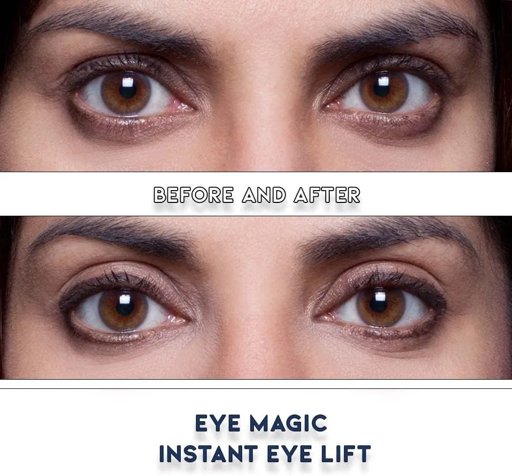 Пластырь для подтяжки век Eye Magic, 88 шт, маленький размер, прозрачный — фото 4