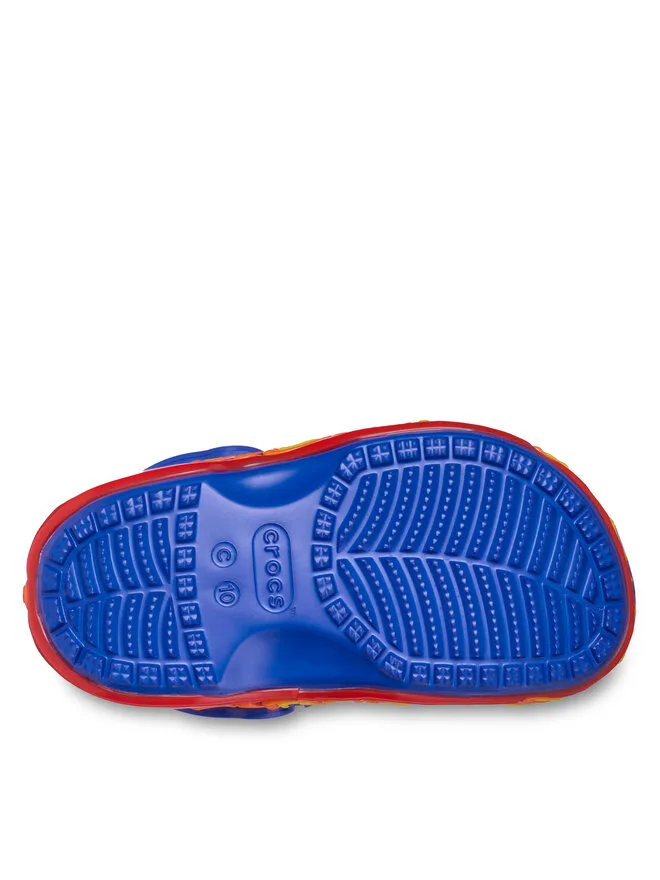 Crocs Детские классические сабо Мюли IAM Dragon Lights, модель 212510, синие — фото 4
