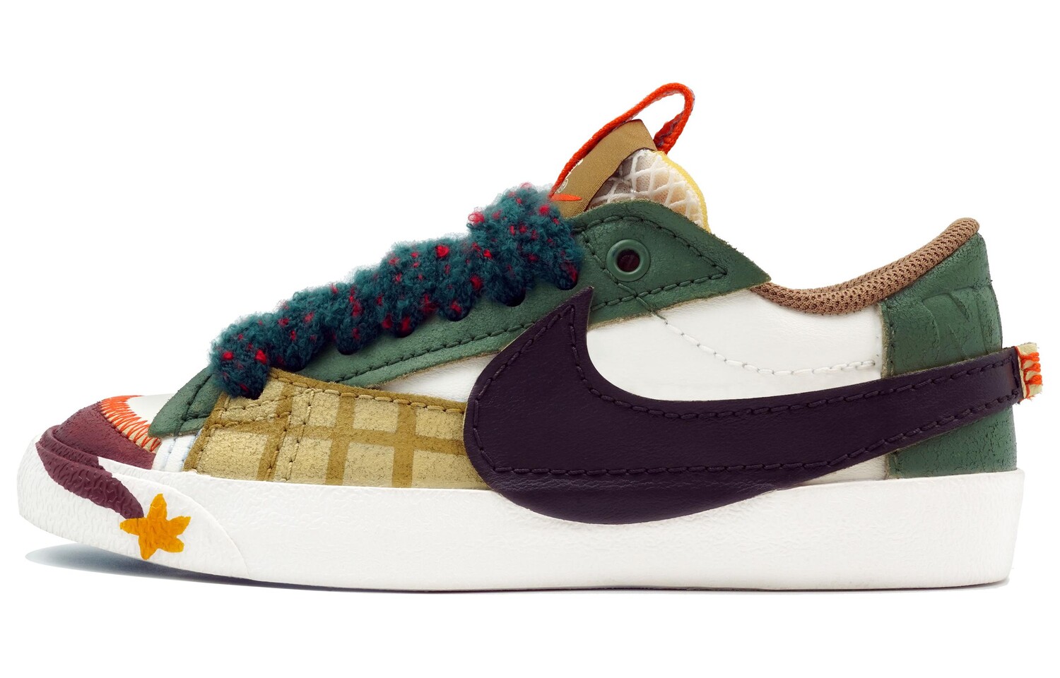 

Кроссовки Nike Blazer Skateboard Shoes Women's Low-Top Green