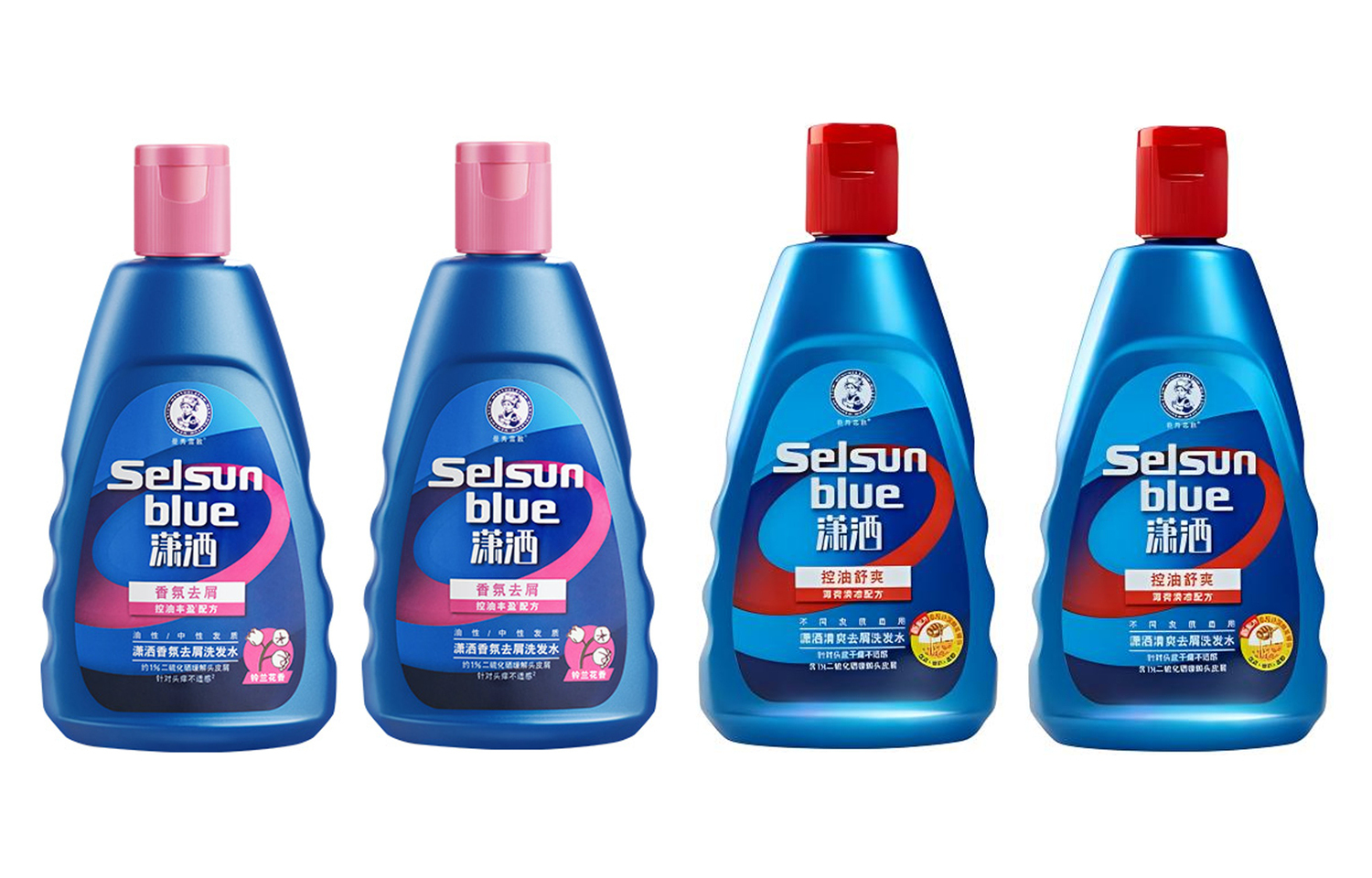 

Mentholatum Освежающий и успокаивающий шампунь для контроля жирности и лечения перхоти набор из шести штук mint