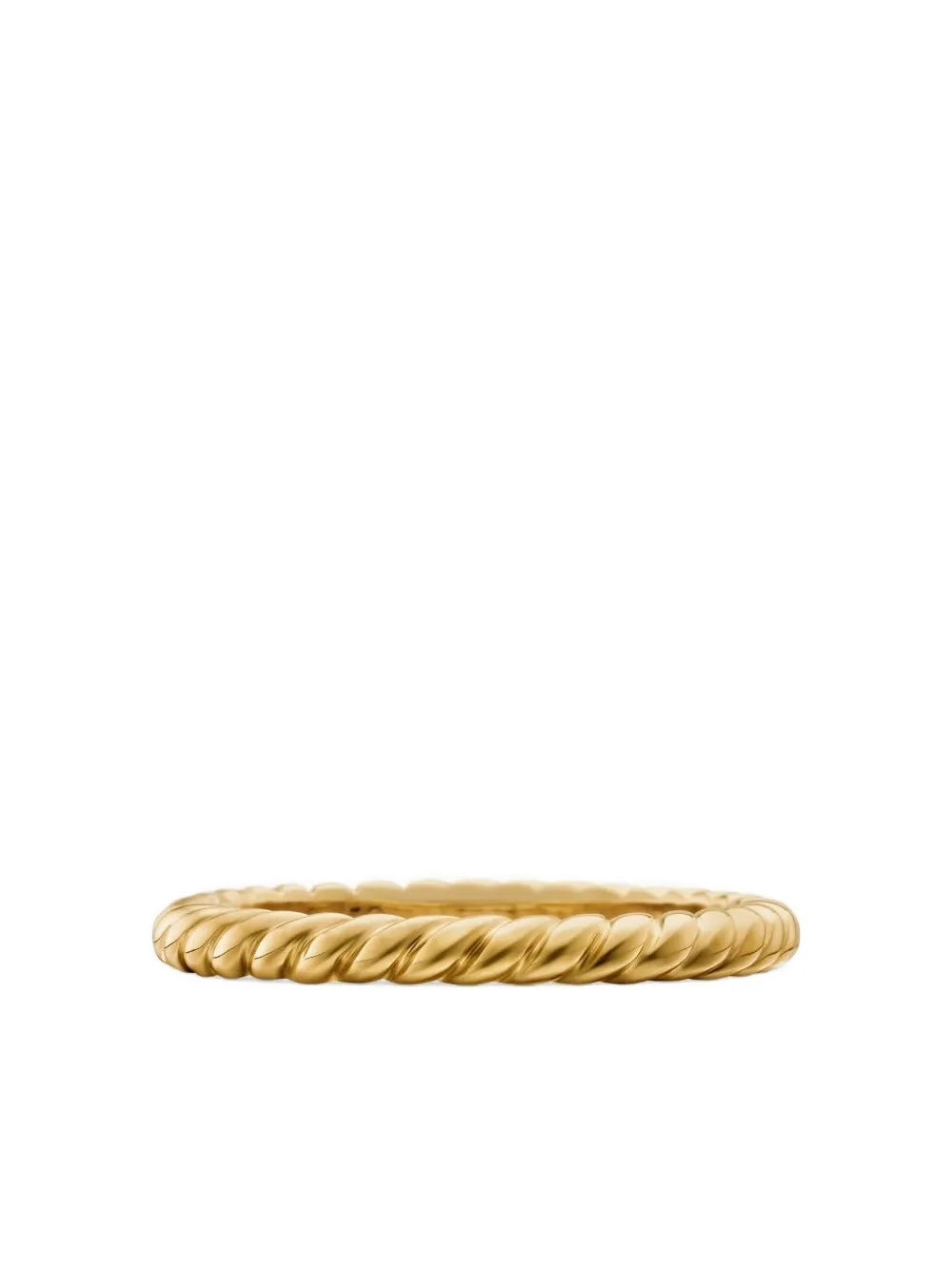 

Кольцо Cable из желтого золота 750 пробы David Yurman, золотой