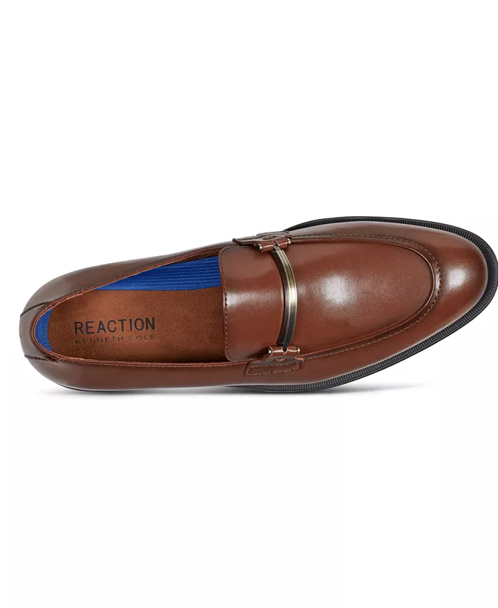 Мужские мокасины Armand Apron Toe Bit Kenneth Cole Reaction, коричневый — фото 4