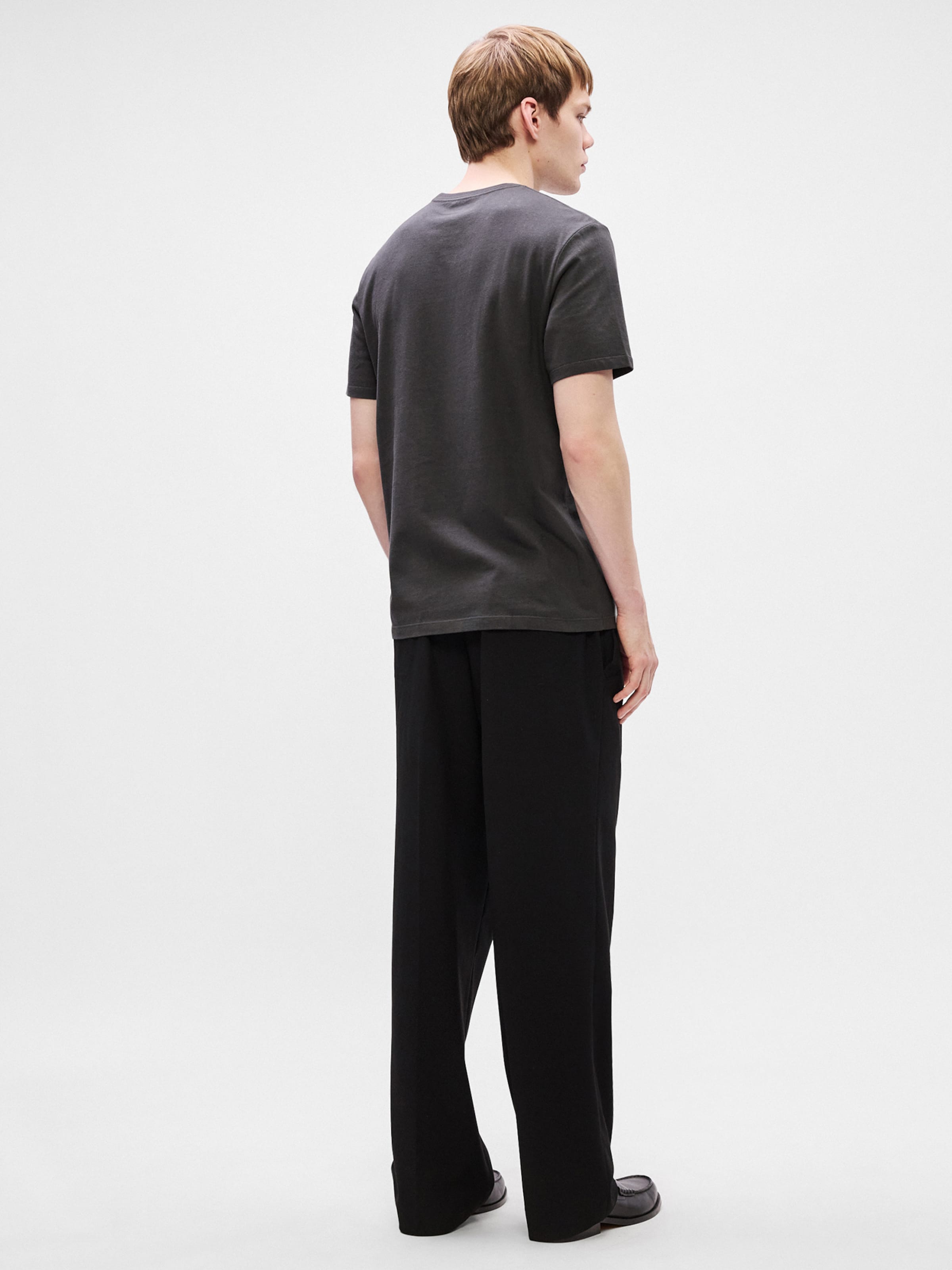 Calvin Klein Футболка Regular в цвете Light Grey, Dark Grey — фото 3