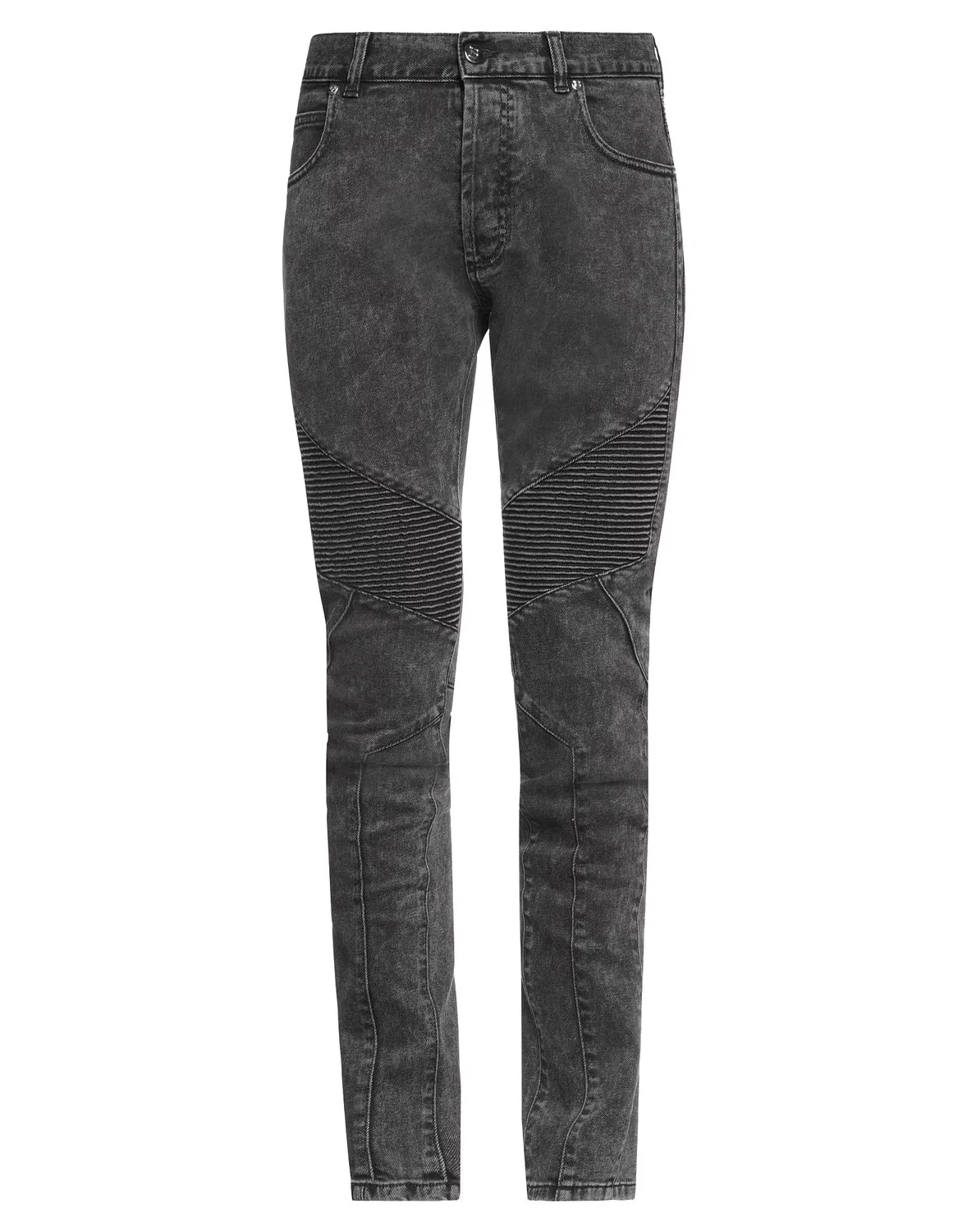 Джинсы черные BALMAIN