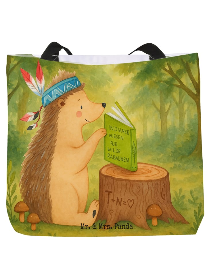 

Mr. & Mrs. Panda Школьный рюкзак с рисунком в виде перьев ежика, без надписи, белого цвета