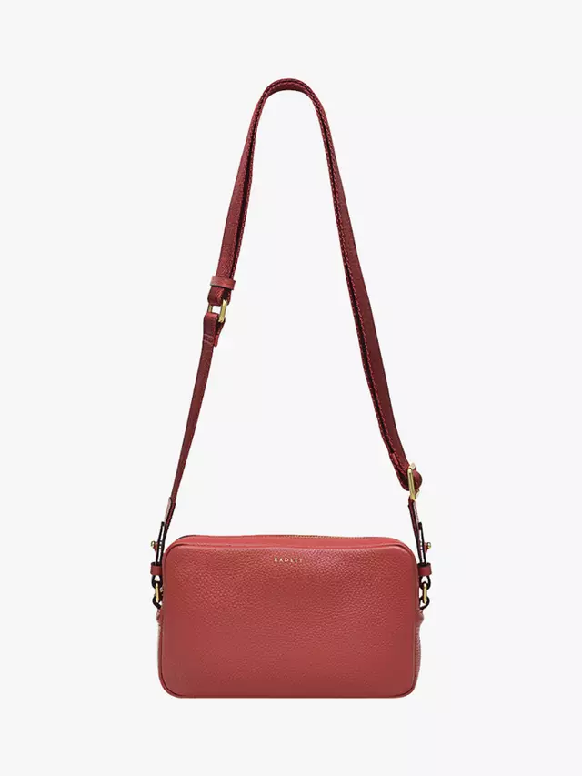 

Сумка кросс-боди Radley Tavistock Leather Mini Zip Around, цвет copper/pink