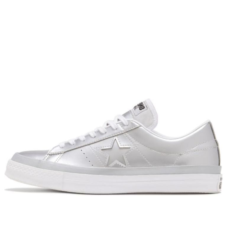 

Кеды Converse one star low Silver, серебряный