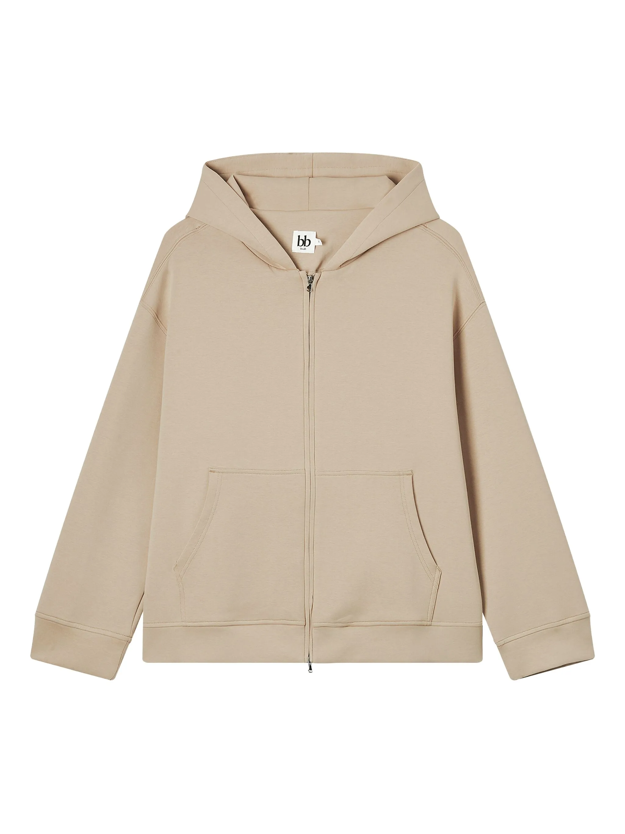 

Худи на молнии B+Ab, бежевый