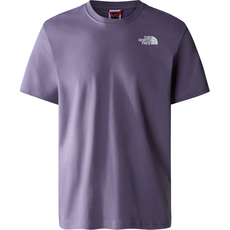 

Футболка ms/s красная коробка The North Face, цвет lunar slate