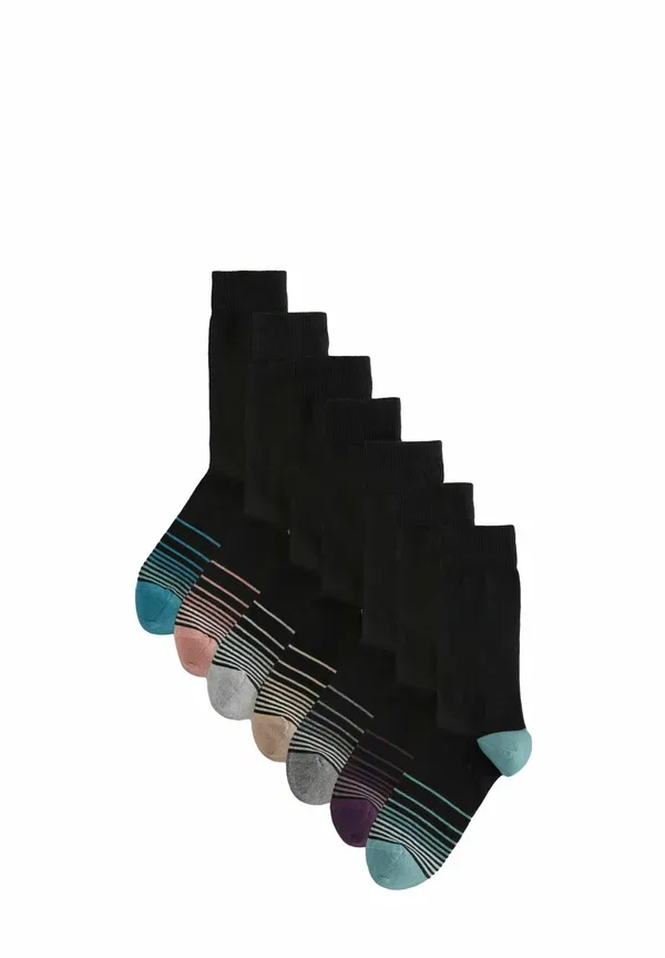 Носки seven pack socks Next, чёрный омбре