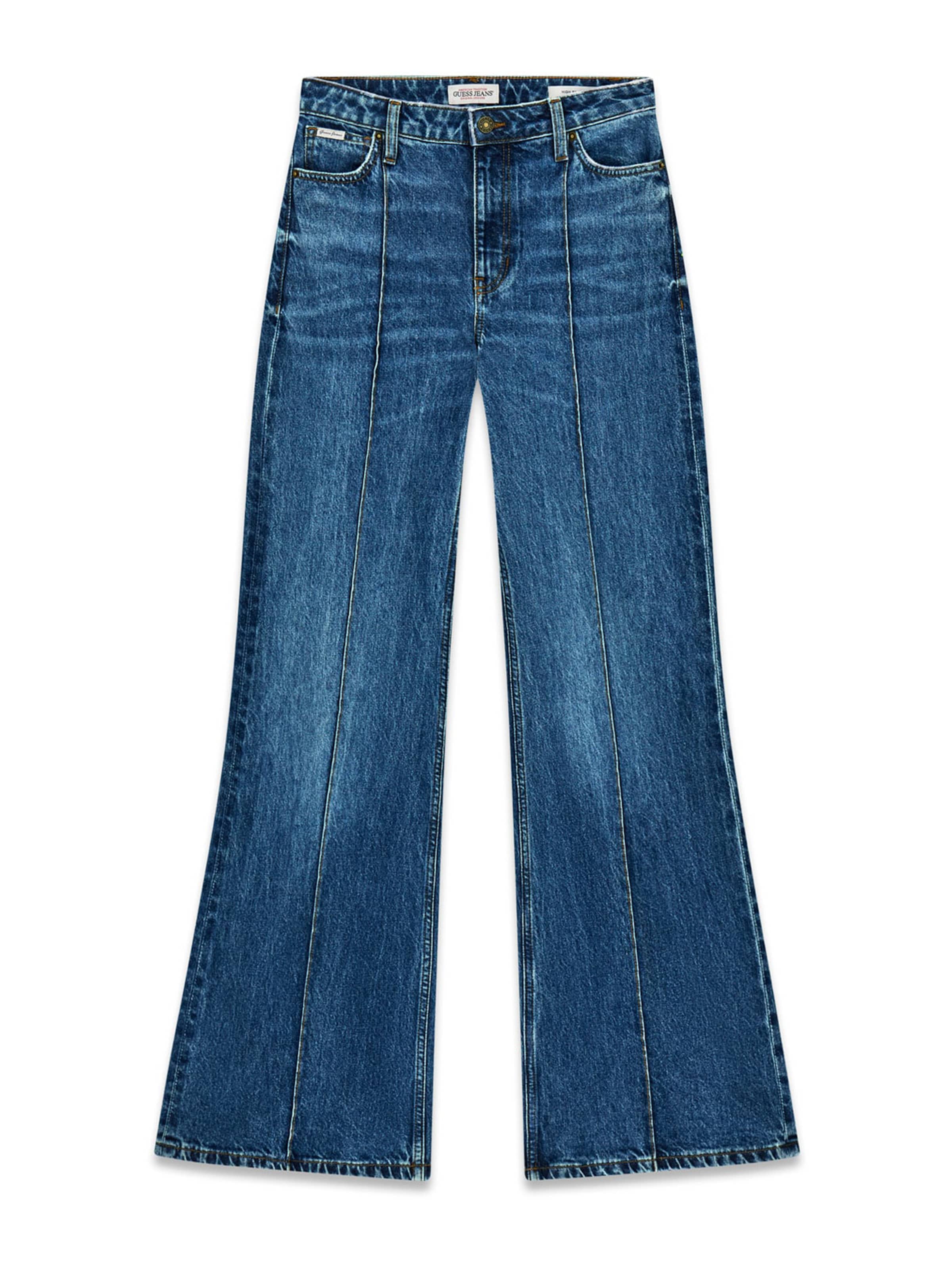 

GUESS JEANS Джинсы клеш в темно-синем цвете