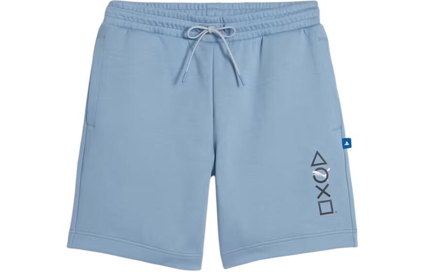 

Повседневные шорты PlayStation Co-brand Unisex Zen Blue Puma, синий