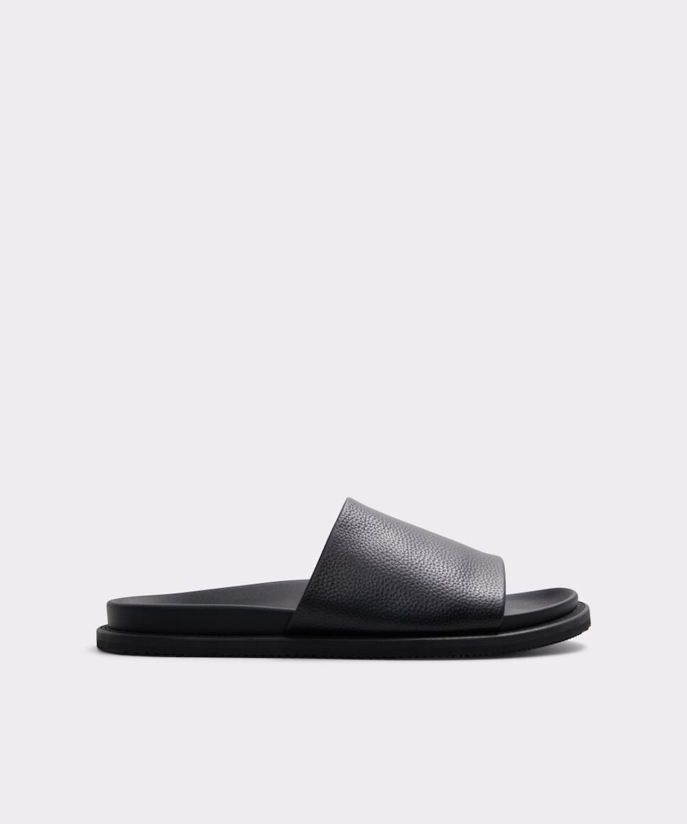

Мужские черные кожаные сандалии Aldo, черный