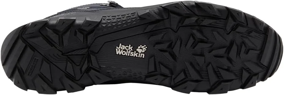Мужские ботинки Jack Wolfskin Everquest Texapore Mid M, темно-синий — фото 2
