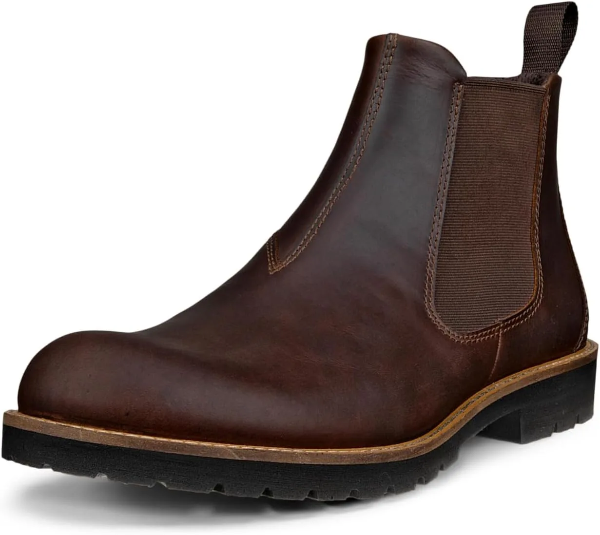 Мужские ботинки ECCO Jamestown Chelsea, коричневый