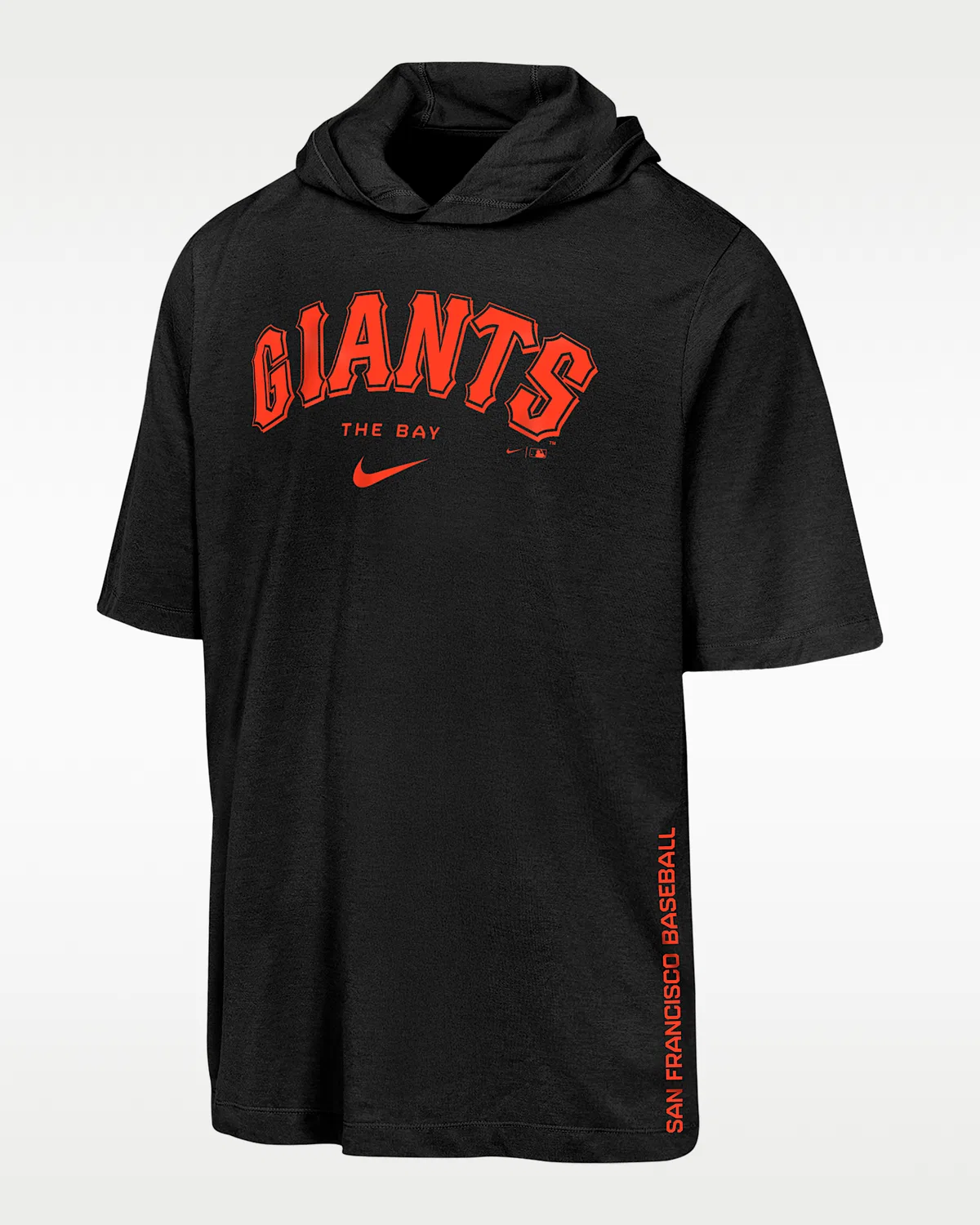 Детская Nike Dri-FIT MLB Hooded T-Shirt San Francisco Giants, Black