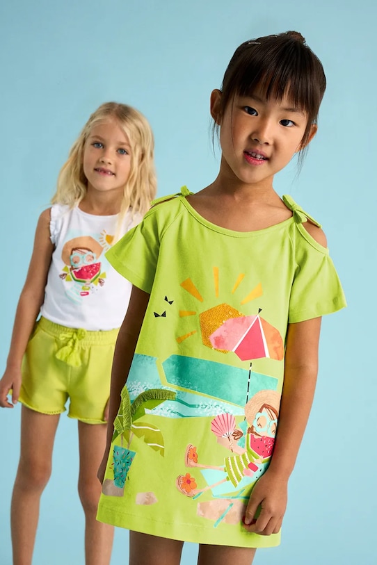 

Детское платье Mayoral, зеленый