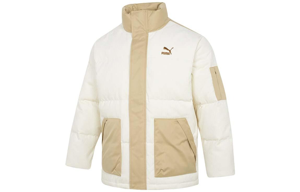 

Пуховик унисекс Off White Puma, кремовый