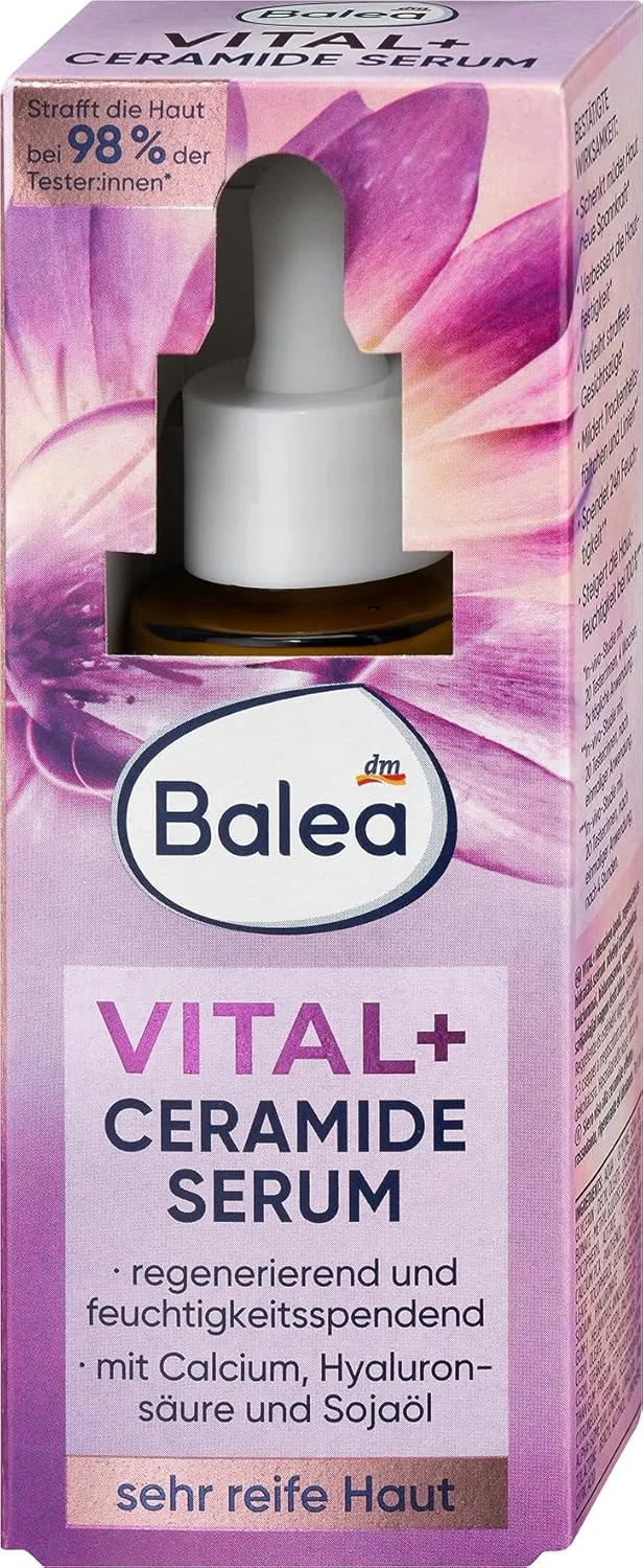 Набор для ухода за кожей Vital+ Ceramide Serum и Fruity Fantasy Body Lotion от Balea Balea — фото 2