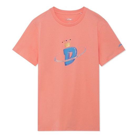

Футболка Li-Ning x Ding-Ning Table Tennis Tee 'Fluorescence Orange', оранжевый