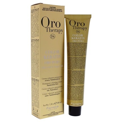 Oro Therapy Color Keratin 6.00 Интенсивный темно-русый 100 мл, Fanola — фото 3