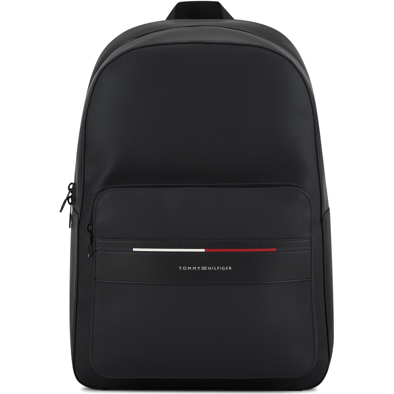 

Tommy Hilfiger Искусственная кожа рюкзак мужской разноцветный, Black BDS