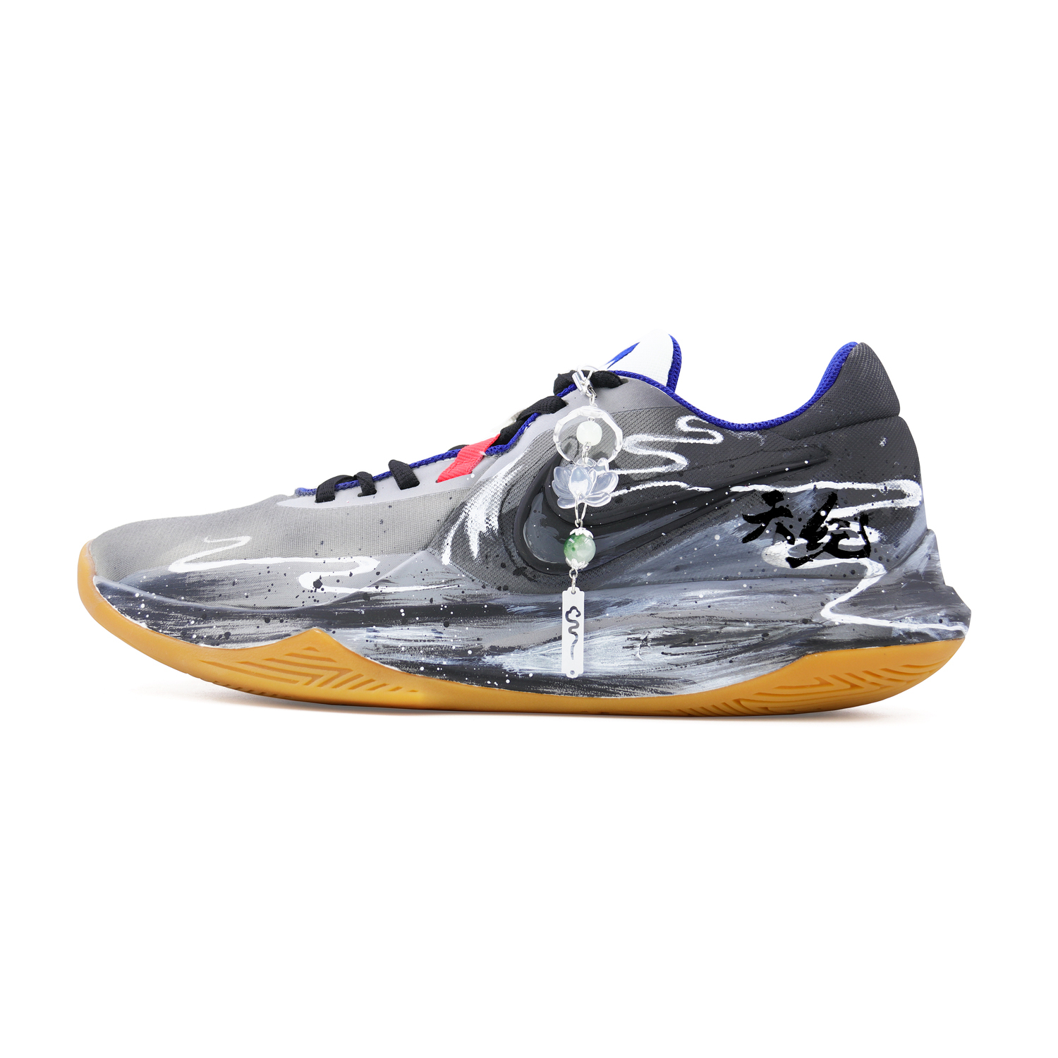 

Precision 6 Celestial Era амортизация, износостойкие низкие баскетбольные кроссовки men's Nike, черный