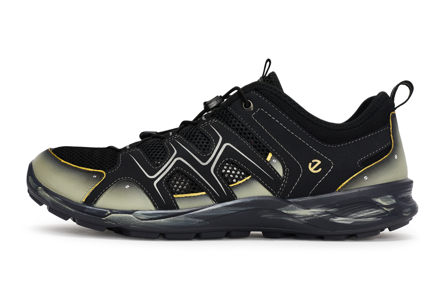 Ecco Кроссовки 811 Manufacturing, Reverse Battle Armed Low top Casual Shoes Men's Black Gold — фото 3