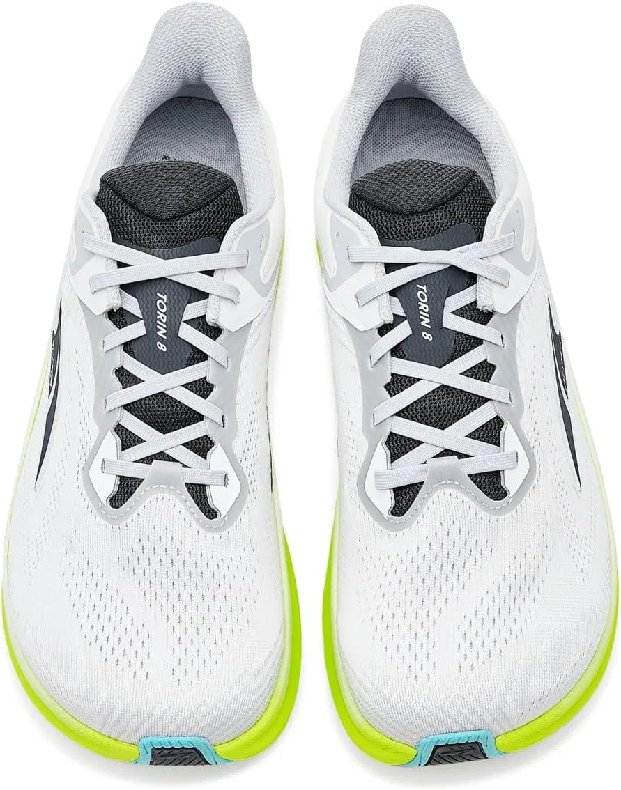 Мужские кроссовки Altra Torin 8, White Lime Green — фото 2