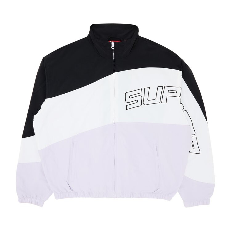 

Куртка Supreme Curve Track Jacket, фиолетовый