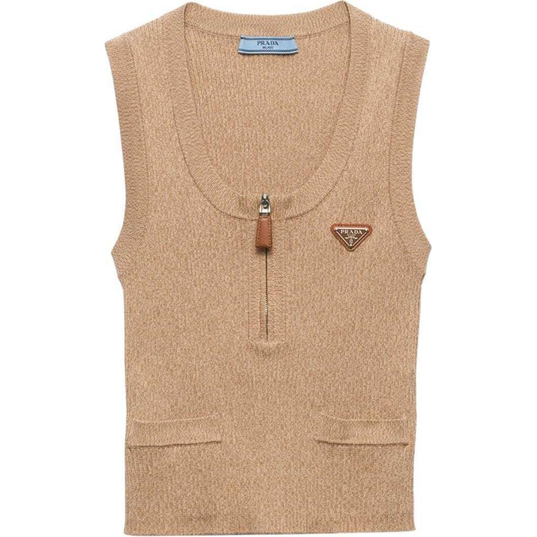 

Жилет женский бежевый Prada