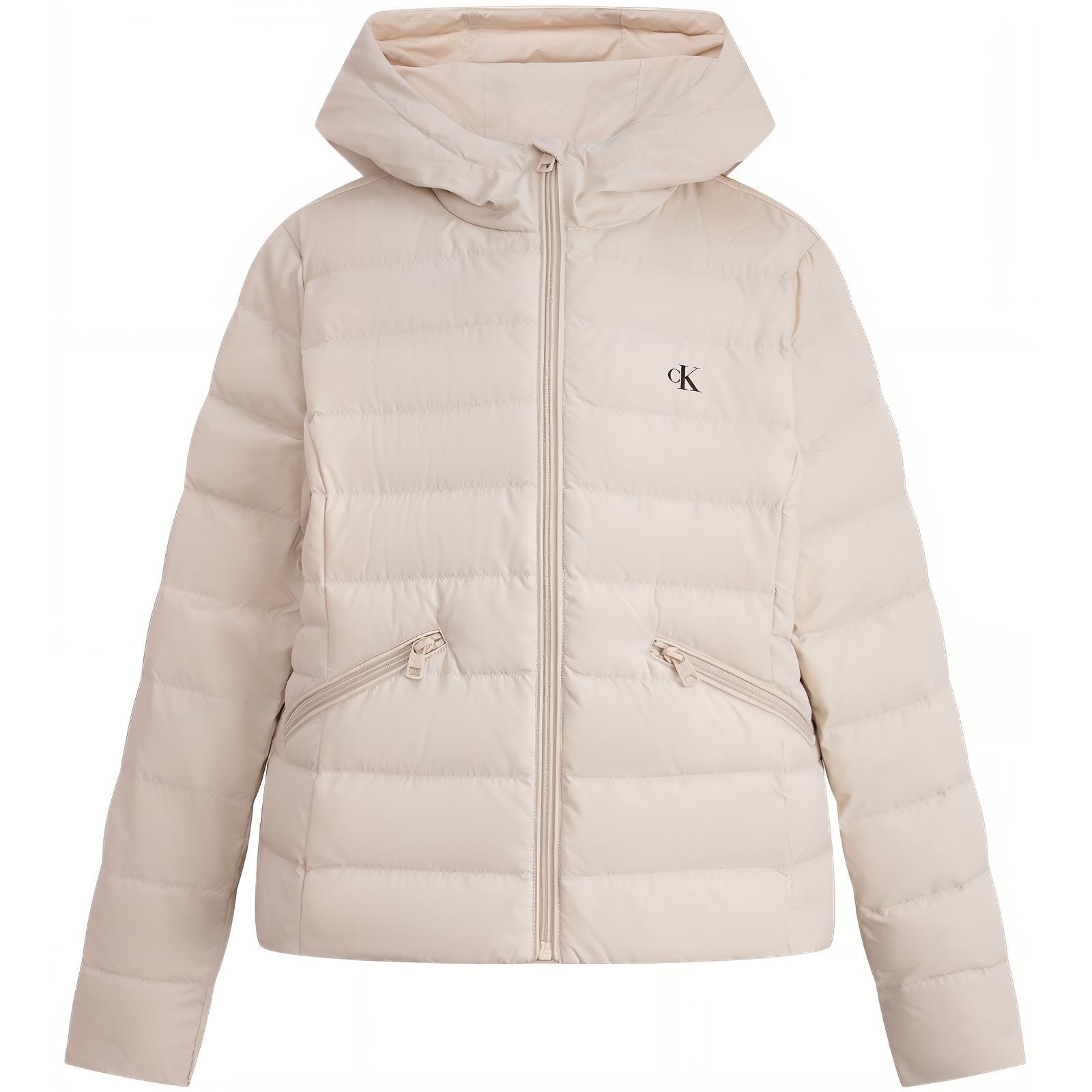 

Женская куртка CALVIN KLEIN Down Jacket, ACF-Ivory White