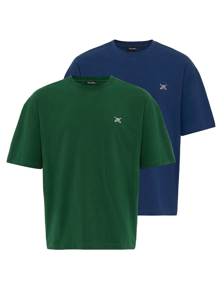 

Классическая футболка Cool Hill Shirt, цвет blue/green