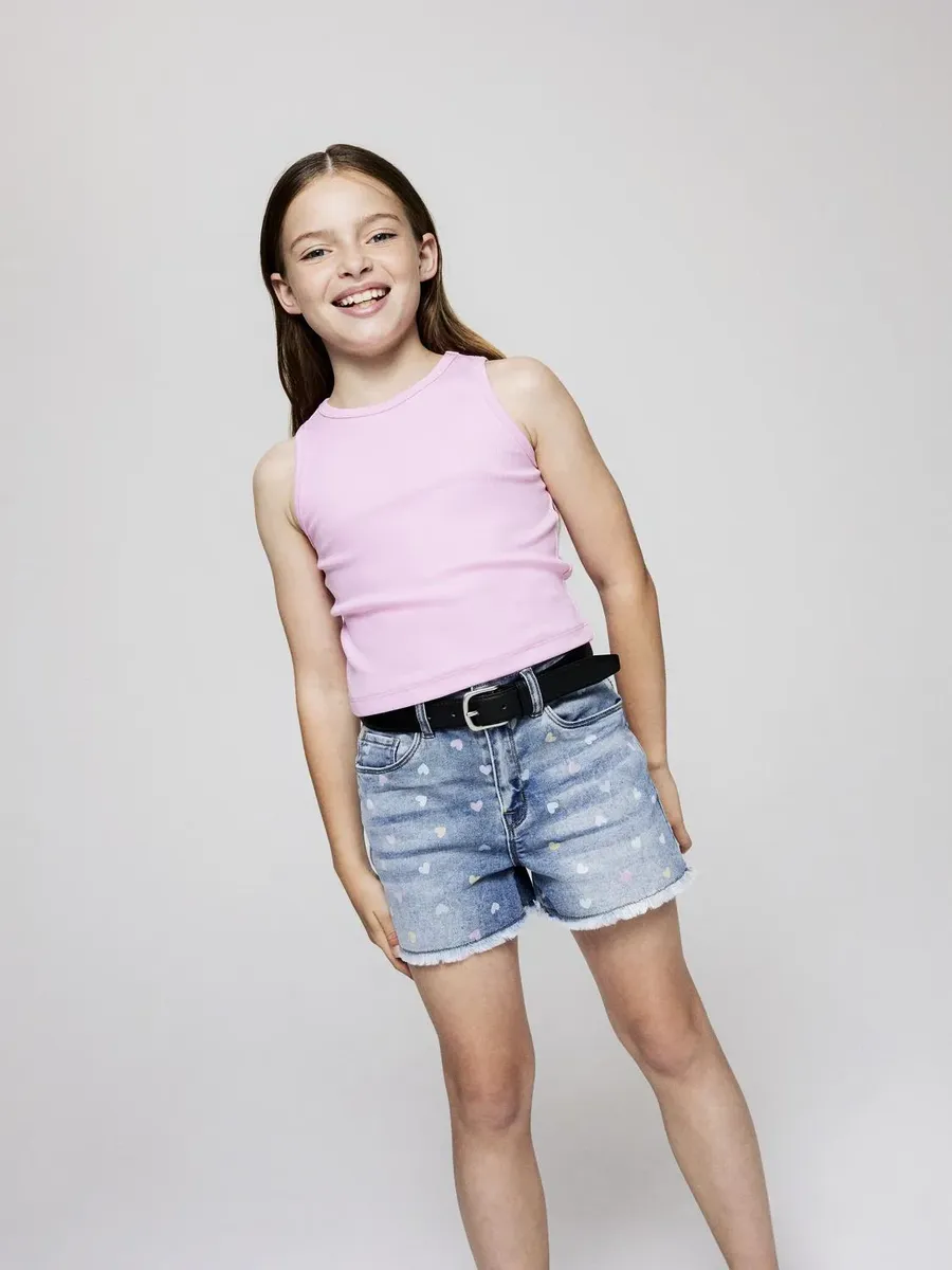 

Шорты Name It "NKFROSE HW MOM DNM SHORTS", синий
