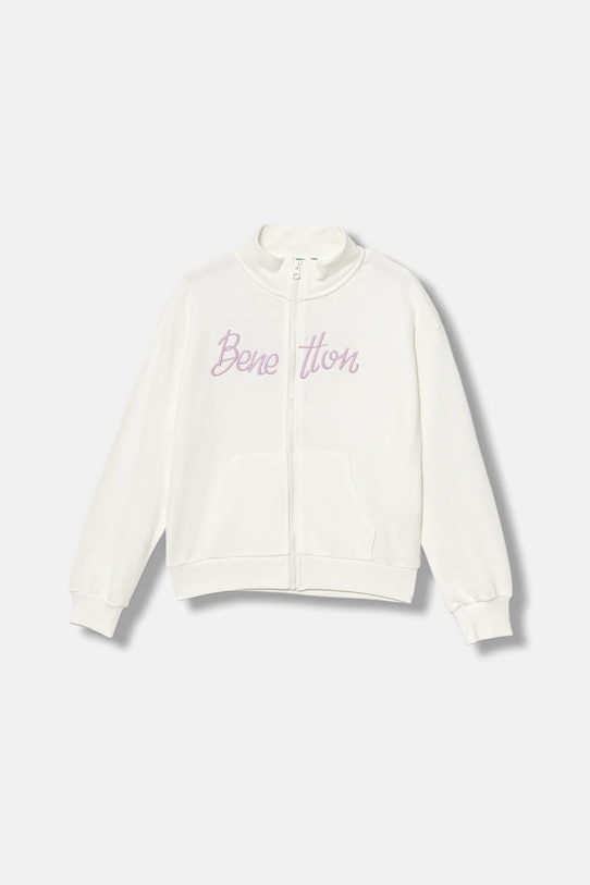 

Детская хлопковая толстовка United Colors Of Benetton, белый