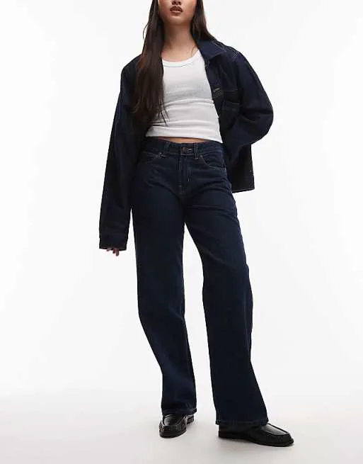 

Свободные джинсы прямого кроя Dickies темно-индиго