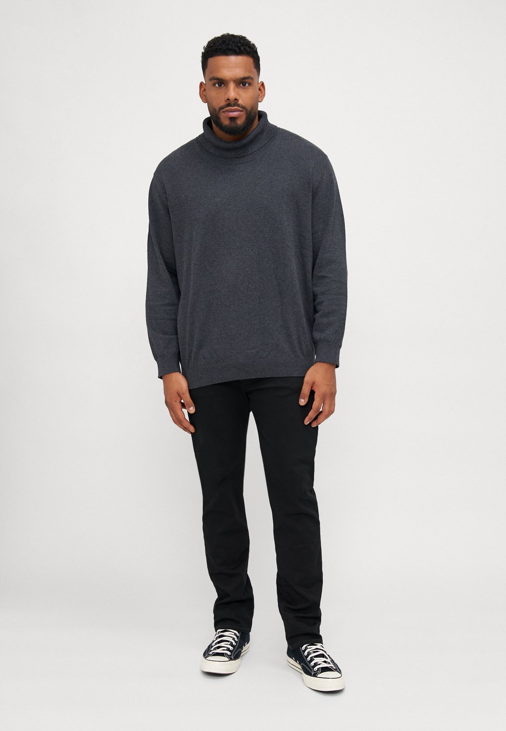 

Джемпер JJEBASIC ROLL NECK Jack & Jones, серый