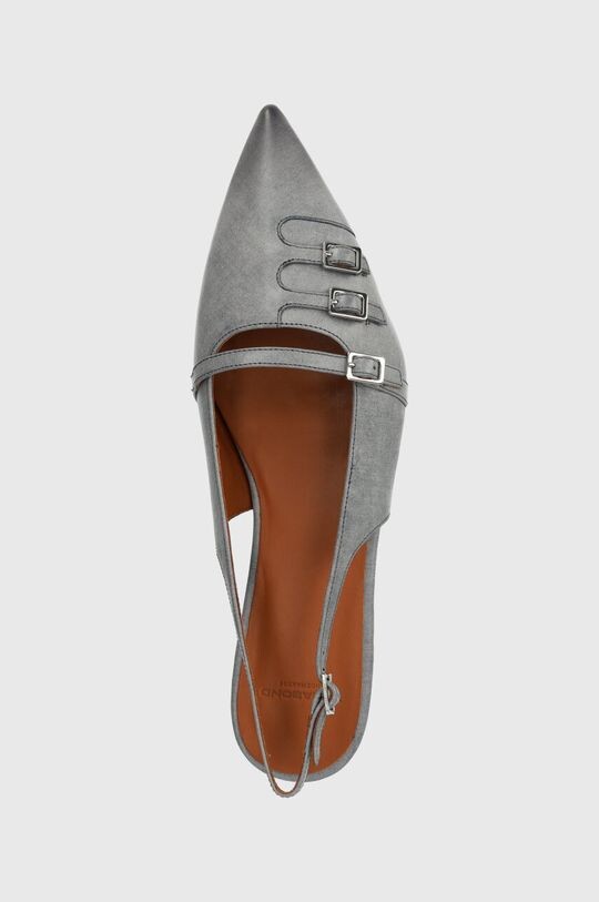 Кожаные балетки HERMINE Vagabond Shoemakers, синий — фото 4