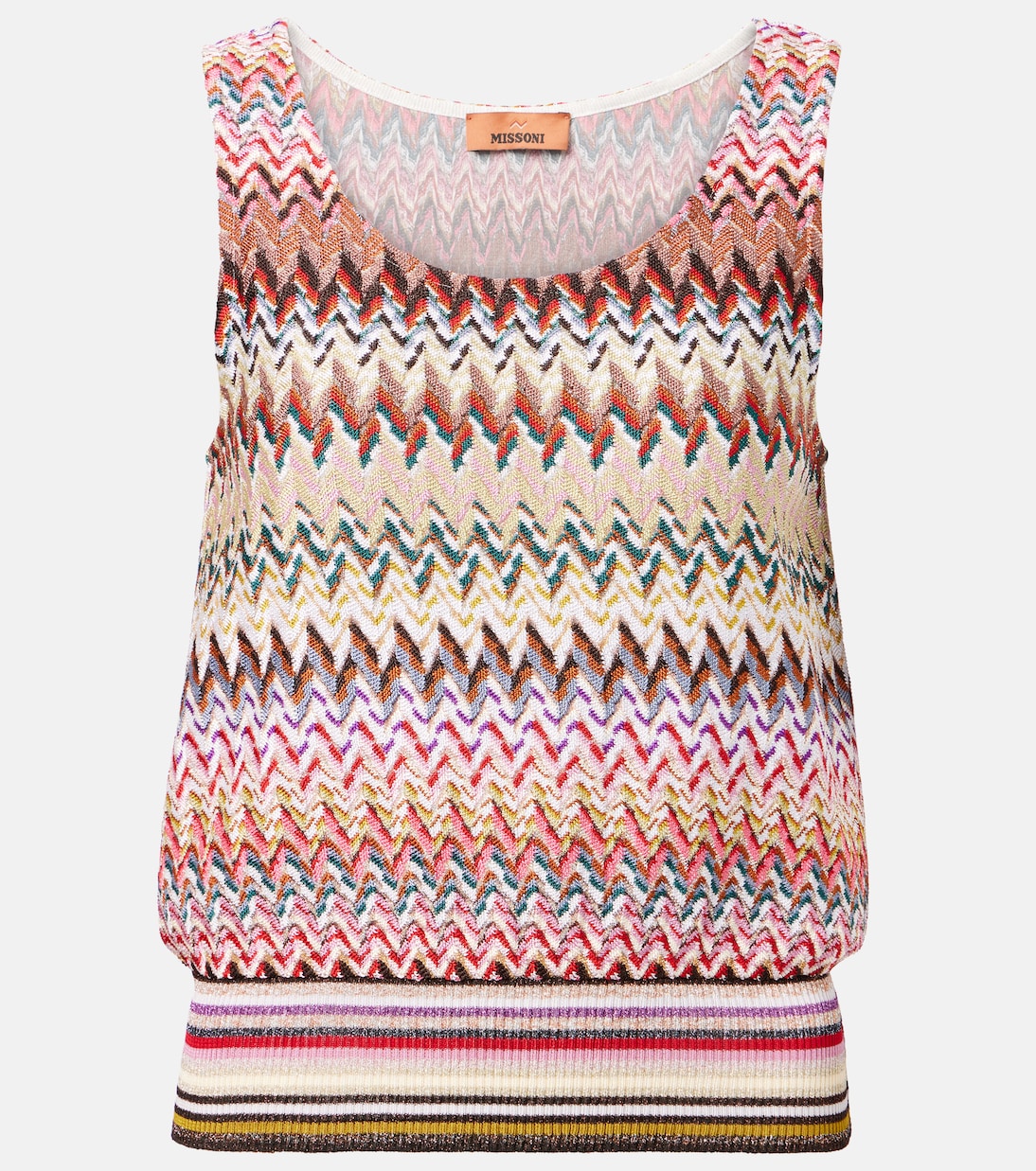

Топ с зигзагообразным ламе Missoni, SM9QR