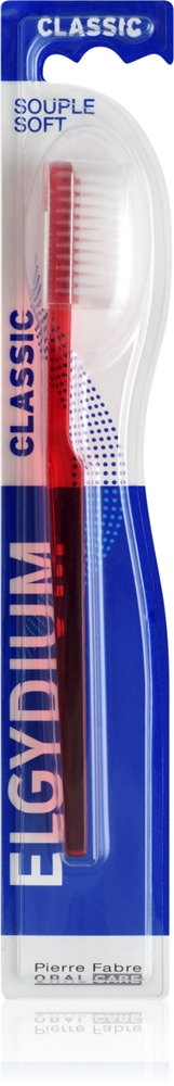 

Классическая зубная щетка мягкая Elgydium, 1 шт