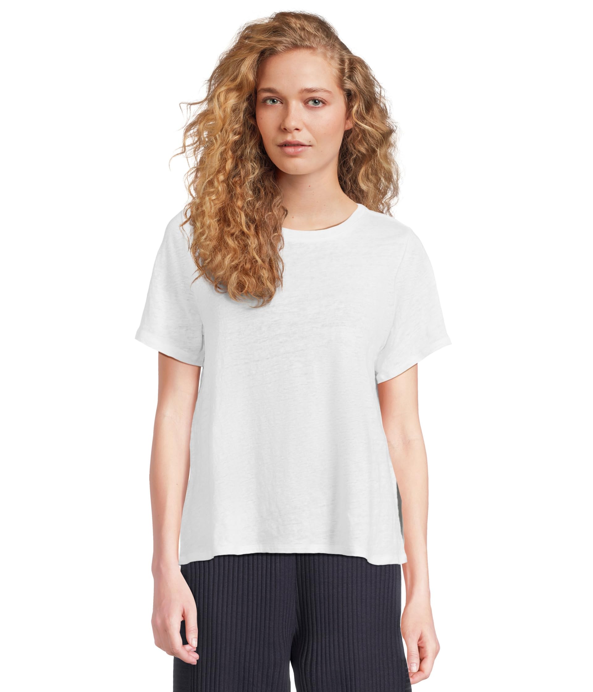 

Футболка Eileen Fisher Crew Neck Short, белый