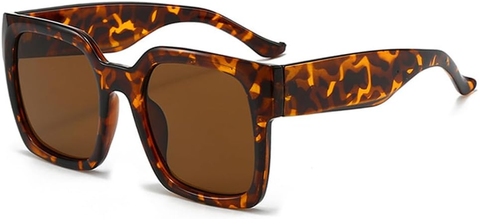 

Солнцезащитные очки конфетных цветов с градиентом, женские, красно-оранжевые оттенки, защита от ультрафиолета UV400, для занятий спортом на открытом воздухе и путешествий UYPTK, Leopard Tea